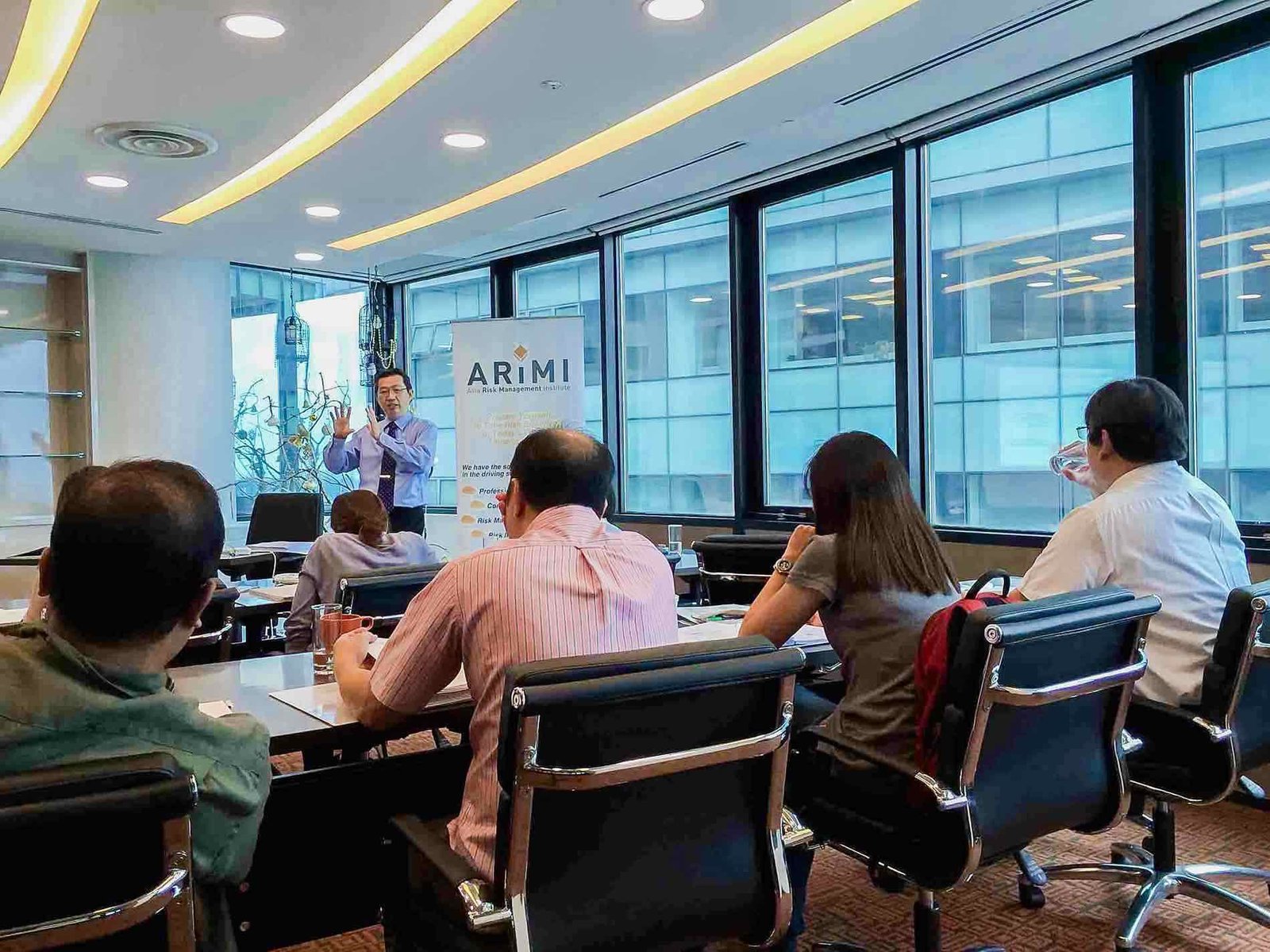 Asia Risk Management Institute's Risk Workshop with Trainer